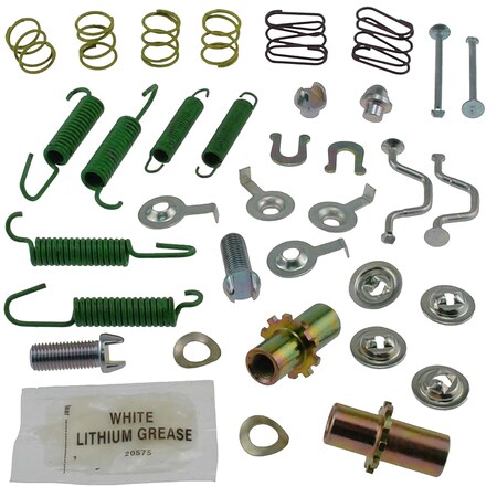 Carlson Brake Hardware Lexus 10-98 Toyota 10-91 Park Brk Hdw Kt, 17393 17393